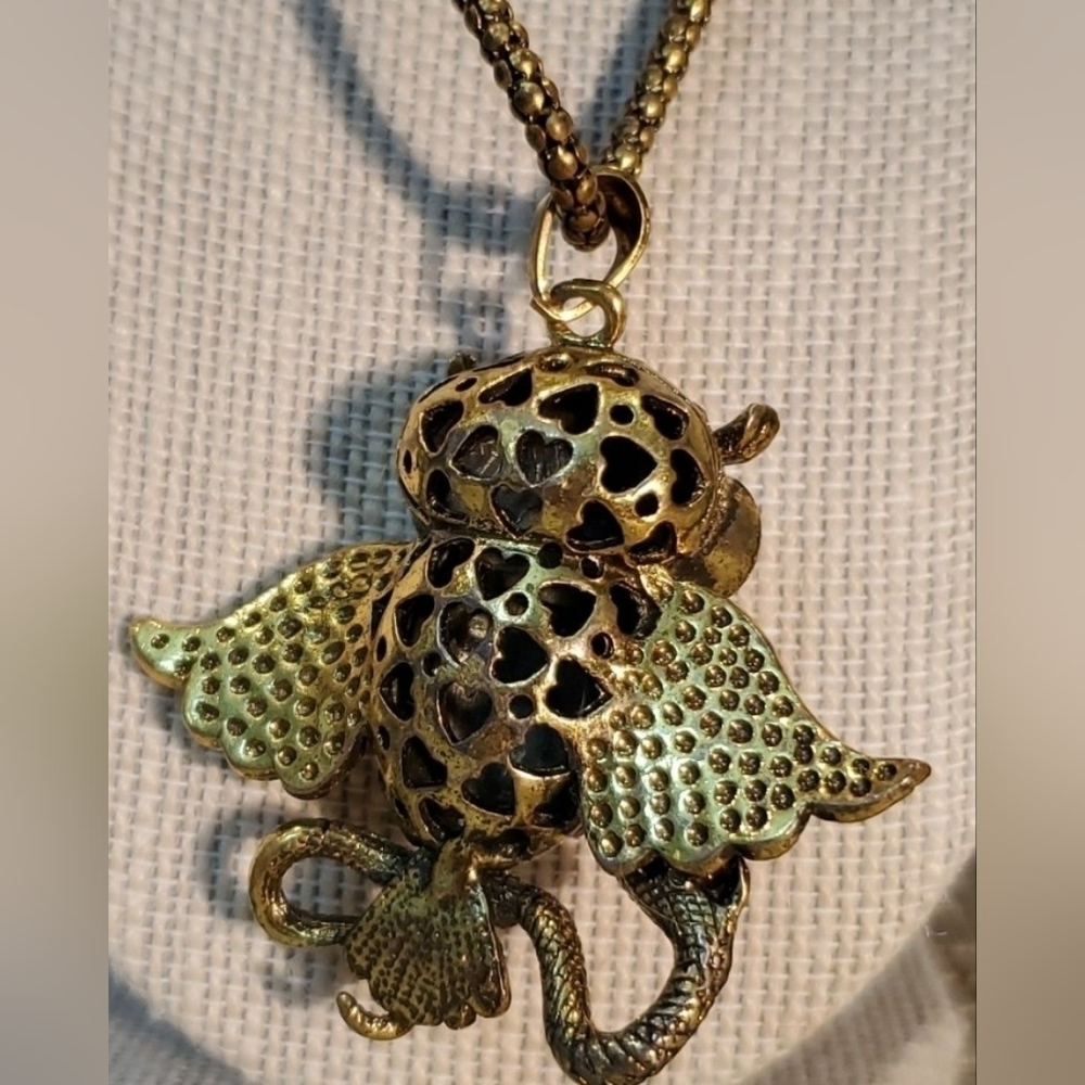 🦋3D OWL WITH COBRA NECKLACE - Picture 9 of 10